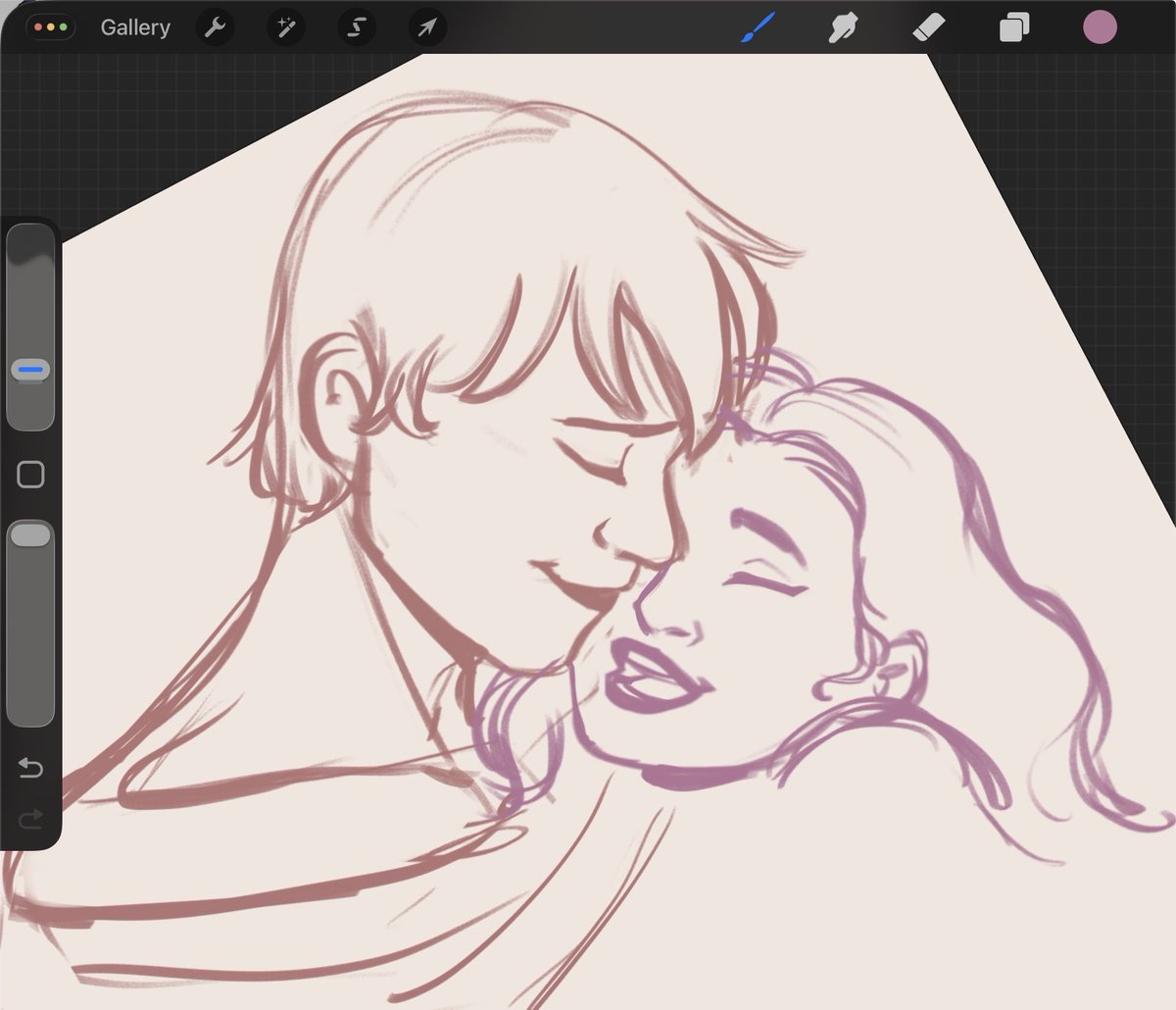 Sigynhere's tweet photo. The frustration of having a really cute sketch but no idea what to do with the rest of the pose. #sketch #artist https://t.co/TT2JdWRAHf