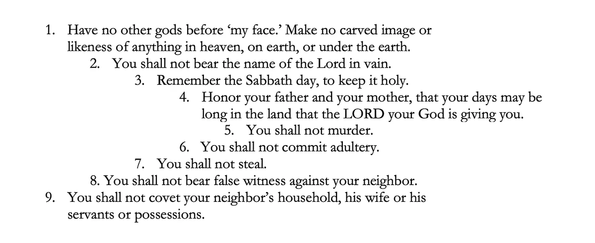 NINE The 9 commandments レア盤 The Nine Commandments: Uncovering the Hidden Pattern of Crime and