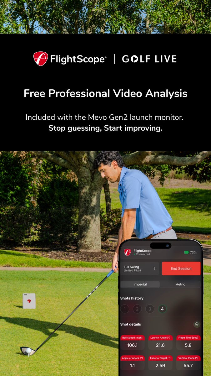 FlightScope Golf tweet media
