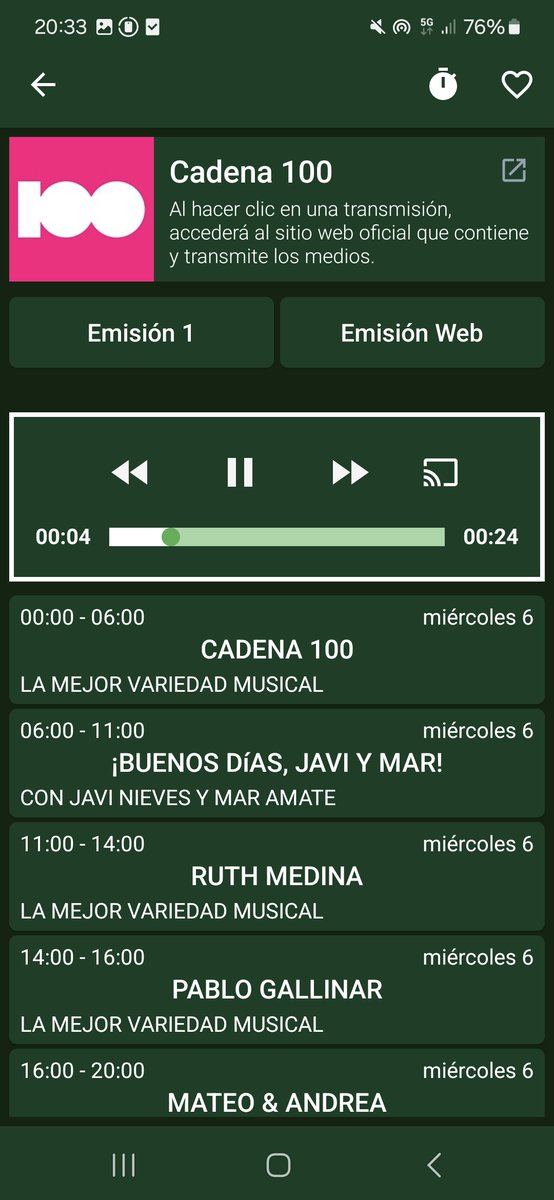OndaChannels's tweet photo. ¿Quieres saber qué está sonando ahora mismo en tu emisora favorita? 📻Con la guía de programación de #OndaChannels puedes consultar toda la información en tiempo real y descubrir qué se emite en cada momento.
#radio #app https://t.co/RjXNm35Iyn