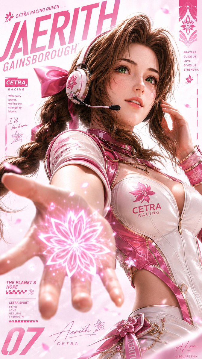 Who wears RQ better, 
Tifa or Aerith? 
Vote your favorite?  👇 let’s Go 🏁