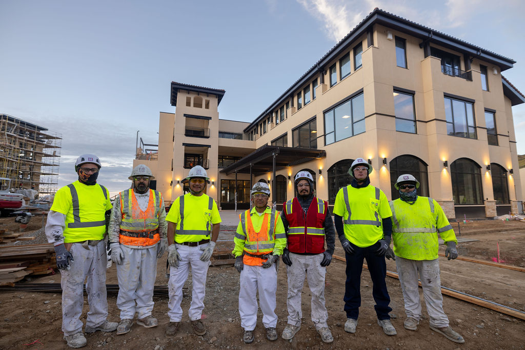 TheRaymondGroup's tweet photo. #SafetyWeek continues from our Pepperdine jobsite in Malibu! Safety isn’t just about your own task, it’s about looking out for one another and recognizing that every role on site plays a part in getting everyone home safe. #RespectSafety #AllInTogether https://t.co/fFKTpSZFCk