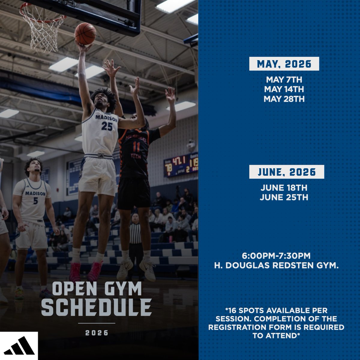 Madison College Men’s Basketball tweet media