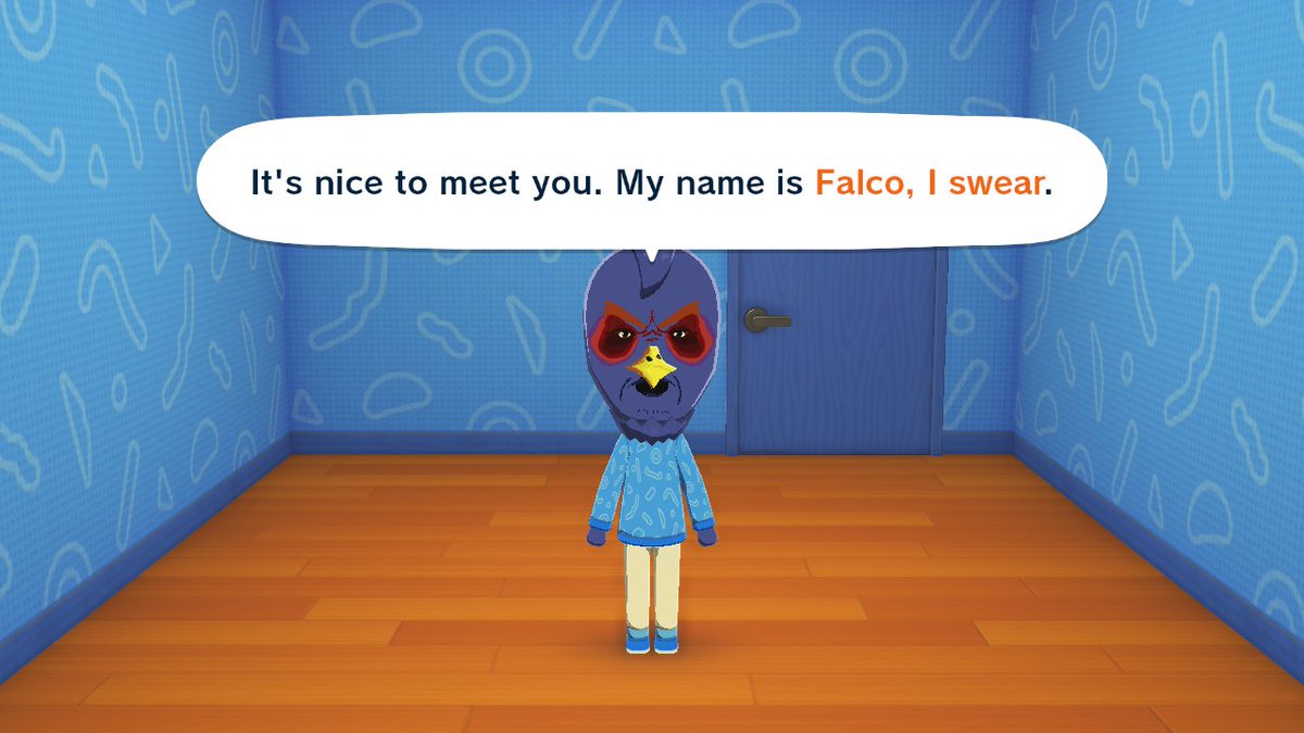 milterator's tweet photo. Falco Lombardi, I swear. in Tomodachi Life Living the Dream! https://t.co/hWWHjOxrak