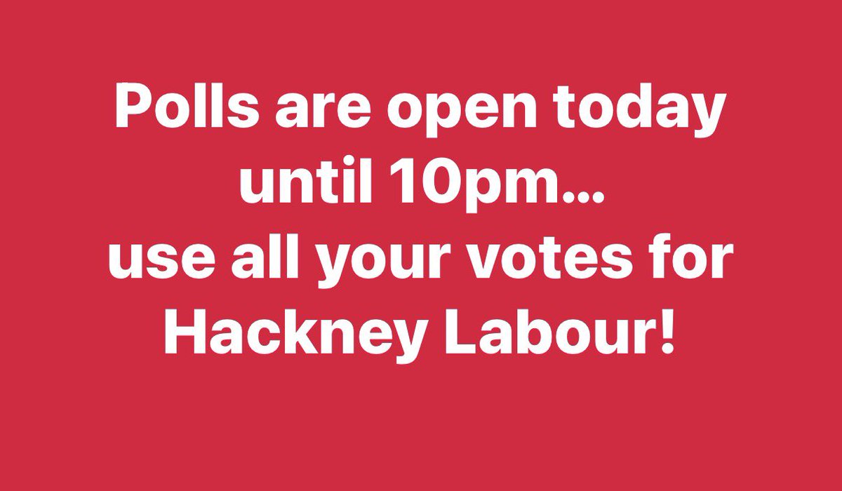 Hackney South Labour tweet media
