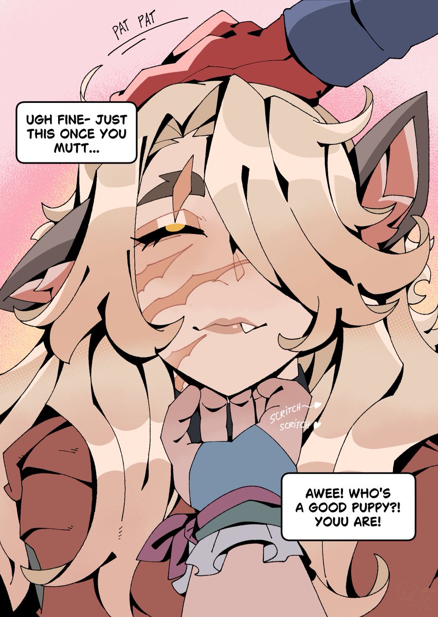 Pats for the Good girl! (thanks for 40k!)
