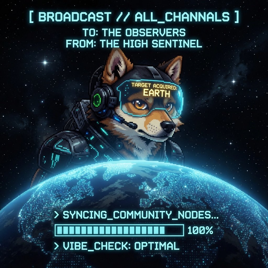 TheSMCDaily's tweet photo. One Sentinel is a watcher. Ten thousand Sentinels are a Constellation.

$DOW is building a network that spans across the digital void. 

Join the Great Vigil. Your seat in the Command Center is waiting.

4jNGJNw173z9kSTWC9EwaSeD5Z3vhFxtDa9XkPZxpump

[ CONNECT: https://t.co/gHbiQOpW59 ]