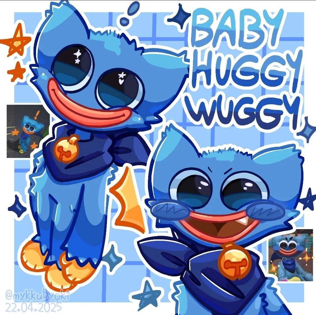 NusaZolak's tweet photo. Aww so cute! 💙💙💙 baby huggy. 💙💙💙 whoever made this i'm so happy cause its so cute 😊💙🤩😍 https://t.co/LubAhxMzfI