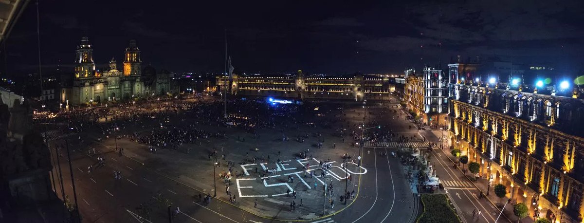 En el sexenio de Paña Nieto pintamos una y mil veces #FueElEstado por la desaparición de los 43 de Ayotzinapa y permaneció ahí la mancha para la posteridad.
No cabe duda:
Estabamos mejor cuando estábamos peor.