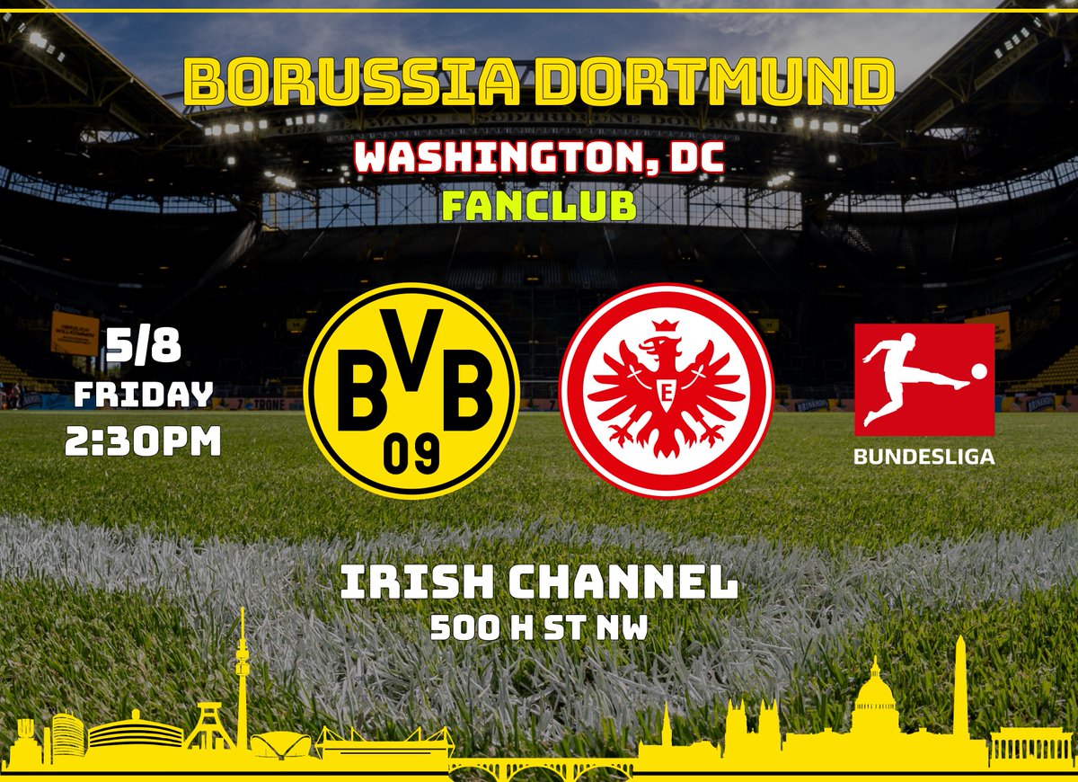 BVBinDC's tweet photo. ✌️ matches left! ⚫️🟡 https://t.co/oO0OzmRTW5