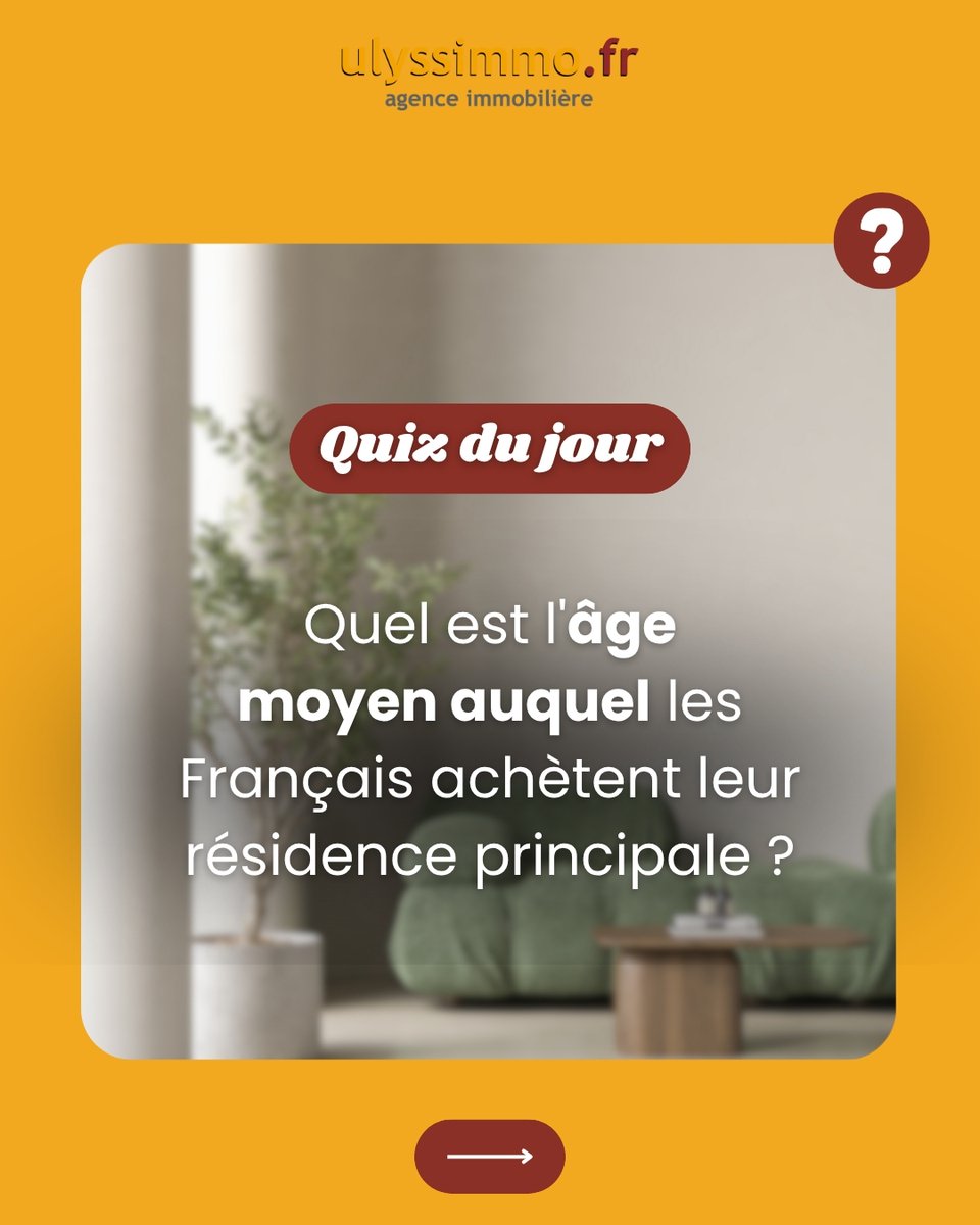 ulyssimmo's tweet photo. À quel âge devient-on propriétaire ? Environ à 32 ans.  
les banques sont alors plus strictes.  
Le succès dépend d'un bon dossier, d'un financement optimisé et d'un bon accompagnement.  
Besoin d'aide ? Nous sommes là pour vous guider.  
#immobilier #maison https://t.co/HIqa7TEfR9