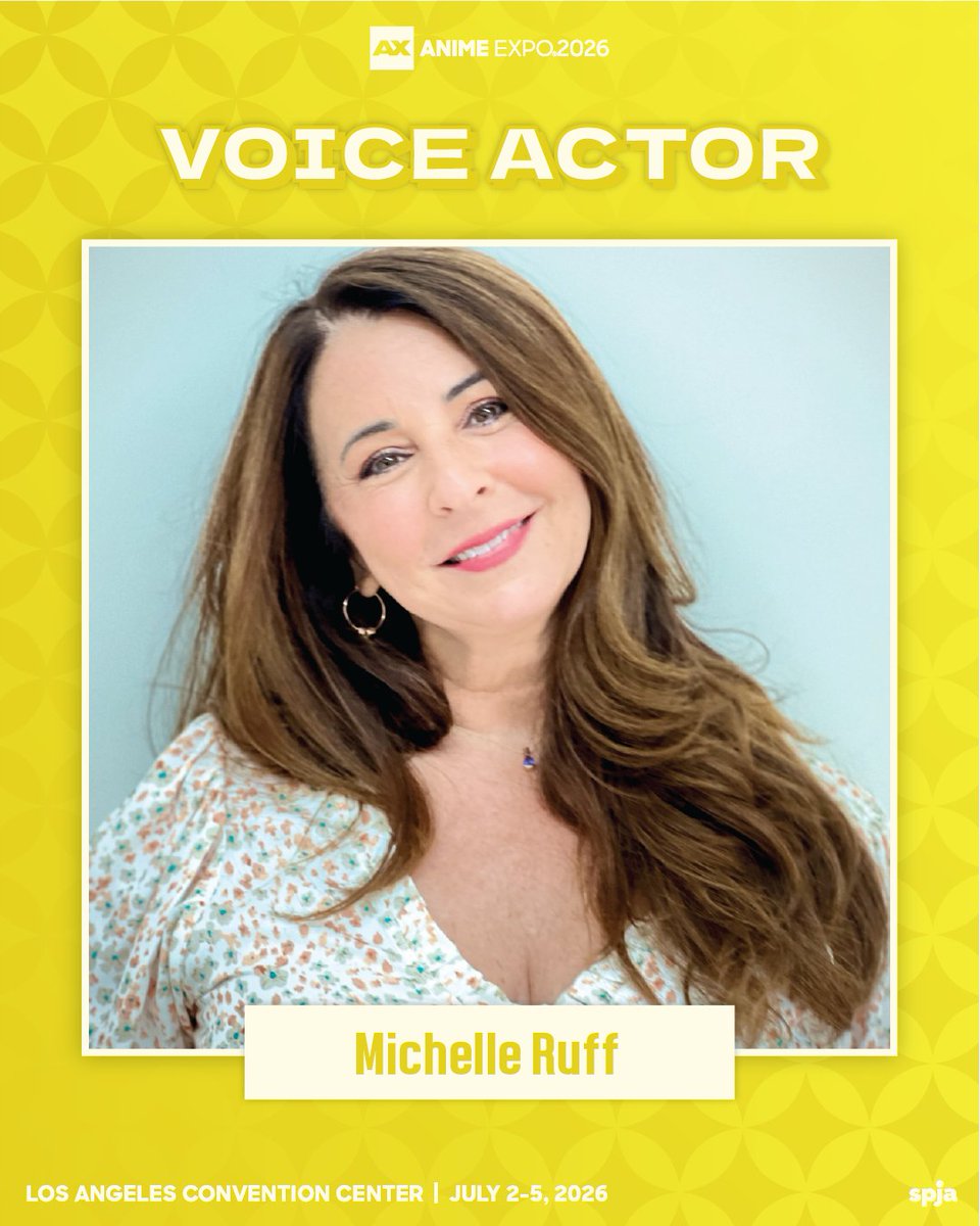 Michelle Rufphl Please welcome Voice Actor Michelle Ruff to #AX2026! Michelle Ruff is ...