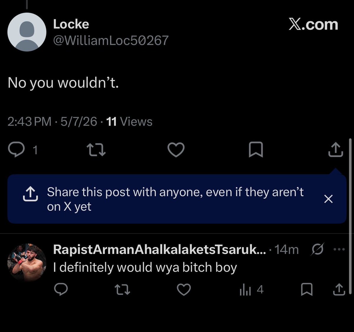 Rapist chimaev tweet media