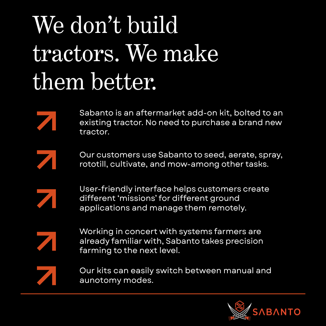 SabantoAg's tweet photo. Myth Busters: 
#CapExKiller #Autonomous #AgTech #Farming #BuiltByFarmers https://t.co/Bid1tG3JR9