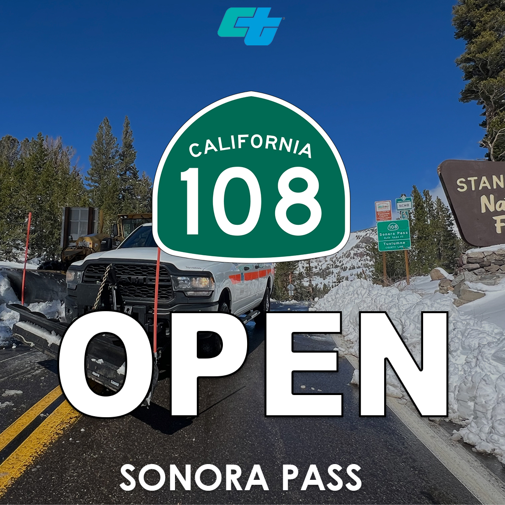 Caltrans District 9 tweet media