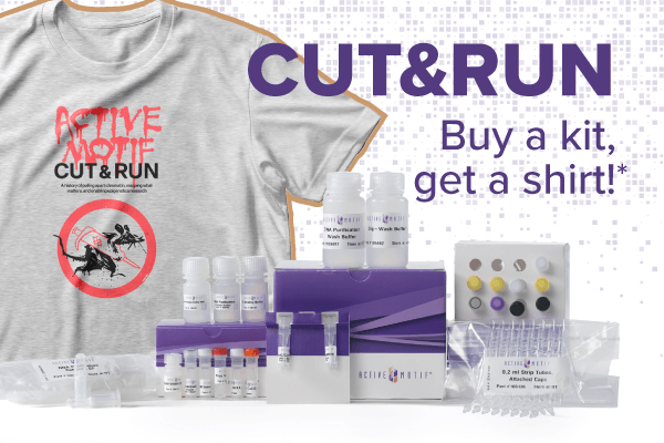 activemotif's tweet photo. 🎉 FREE Active Motif CUT&amp;RUN T-shirt with purchase of any CUT&amp;RUN Assay Kit. Check it out ➡️ https://t.co/zBgizGxuqU
CUT&amp;RUN isn’t just for chromatin profiling—it’s also made its way onto a limited-run lab tee, with a subtle nod to Banksy’s “Cut &amp; Run” exhibition.
___ https://t.co/FYABm1SoAq