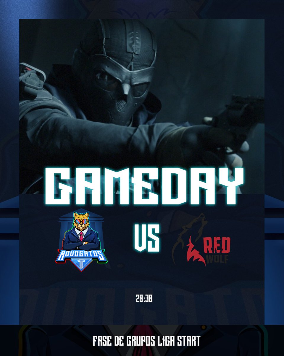 AdvGatosEsports's tweet photo. Hoje é dia de EX contra atual, quem leva a melhor? 💔💍
⏰ 20:30
🆚 @RDWEsports
📹 Sem informações
#GoAG ⚖️ https://t.co/KncmDjVqPE
