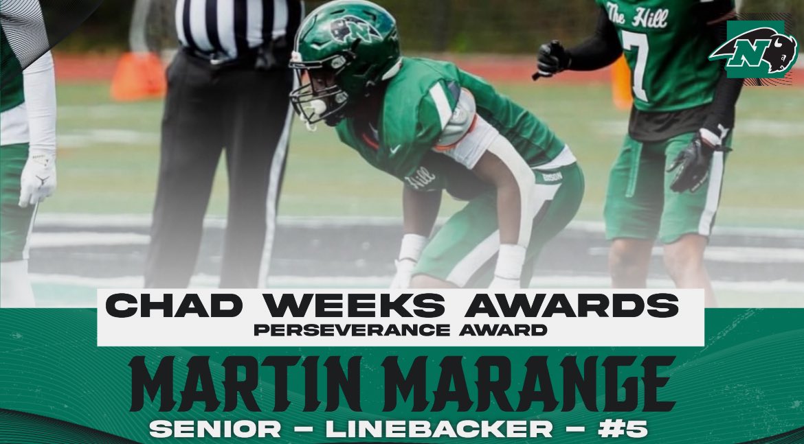 NicholsBisonFB's tweet photo. Chad Weeks Award (Perseverance) - Martin Marange

Bill Fraser Award (Unsung) - Michael Perlitch

#FULLTHROTTLE🏈🦬
#THRUTHESTORM ⛈️ https://t.co/FNgjBjIVYH