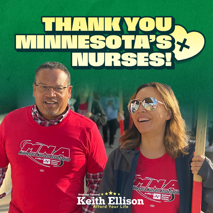 Keith Ellison tweet media