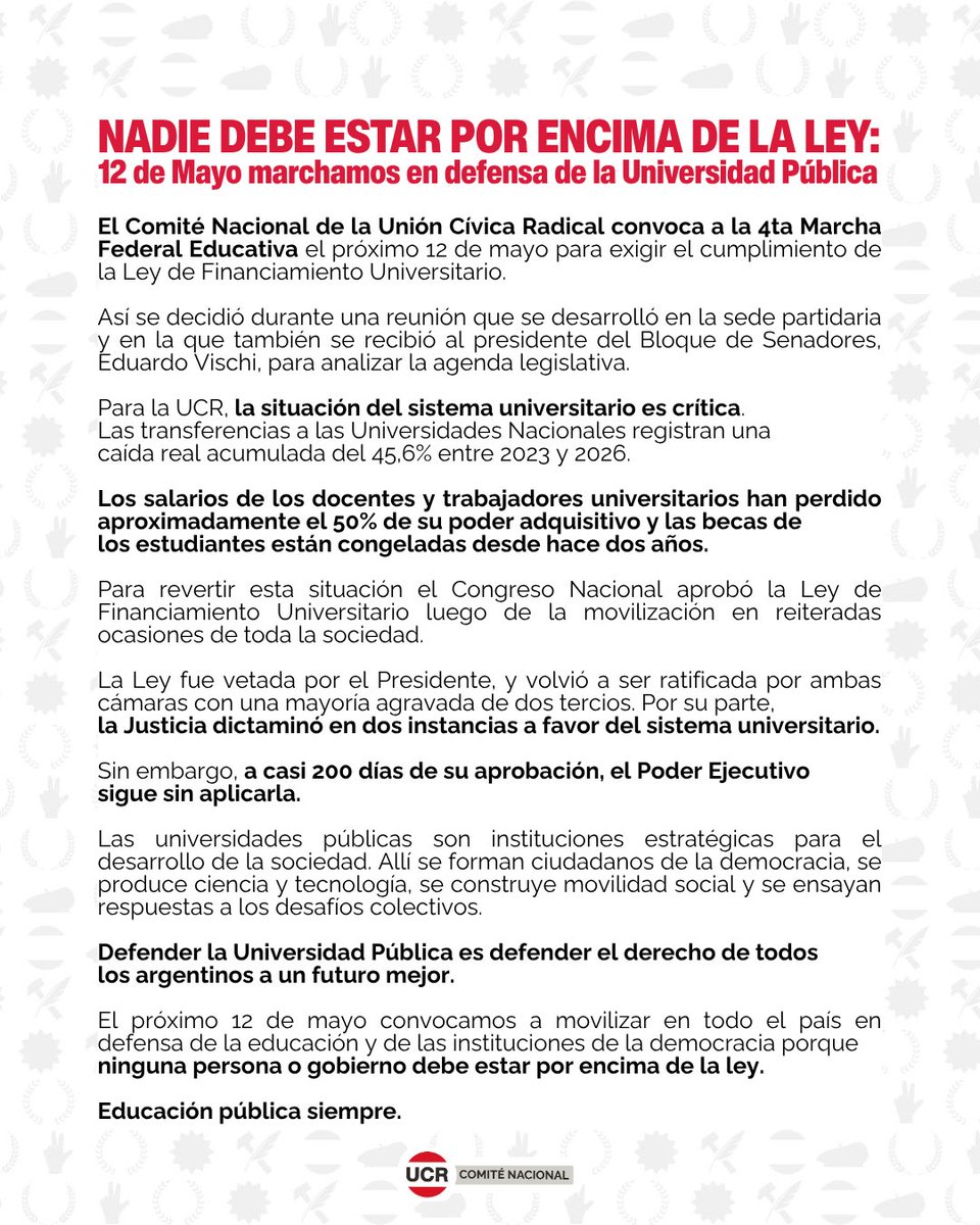 Unión Cívica Radical tweet media