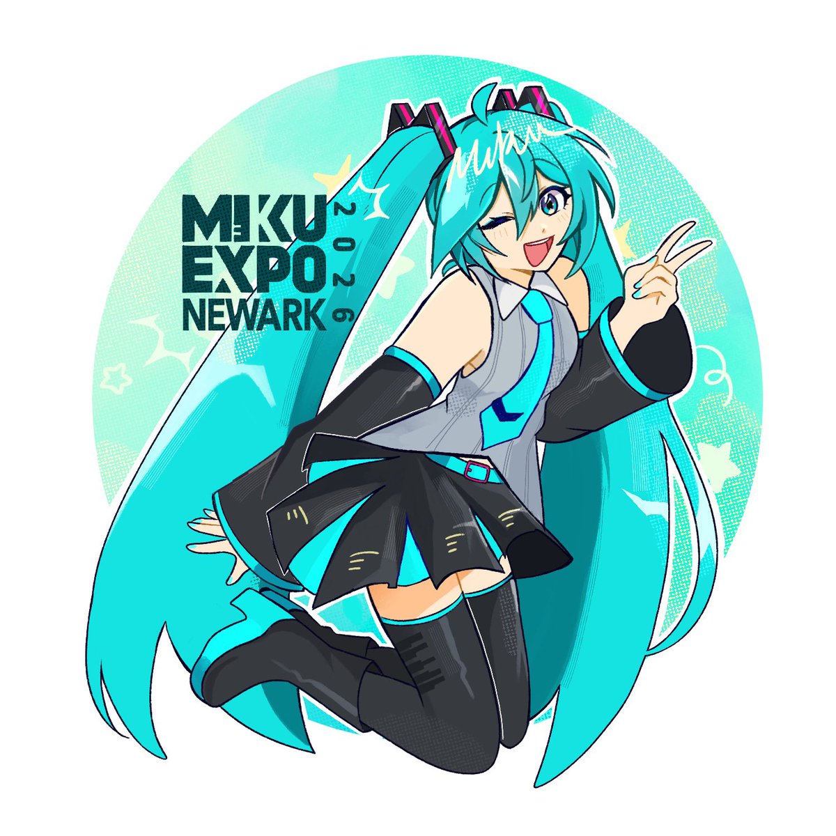 galaxy ‧₊˚✩彡 | MIKU EXPO NEWARK! tweet media