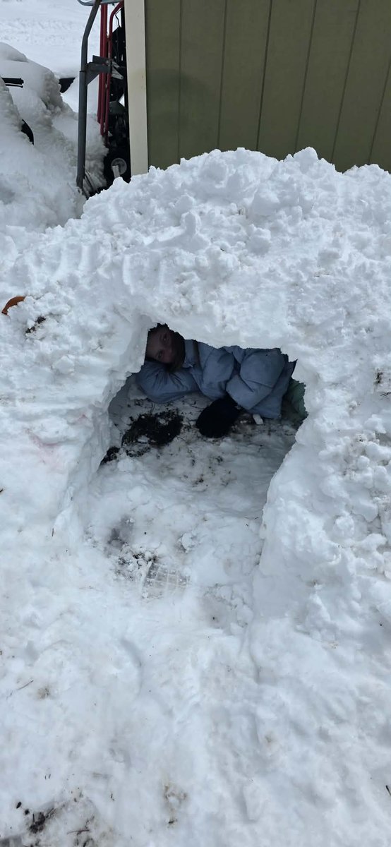 HandsOnAutoTech's tweet photo. Snow finally! I was waiting for a snow fall good enough to build a snow fort! Thank God for the much needed moisture. https://t.co/iL0GtAxdcs