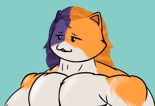 I think I over rendered his hair and now it looks weird with his body I need tips help 😭