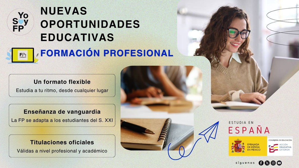 Consejería de Educación de España en México tweet media