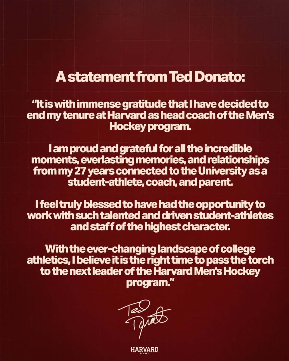 Harvard Men's Hockey tweet media