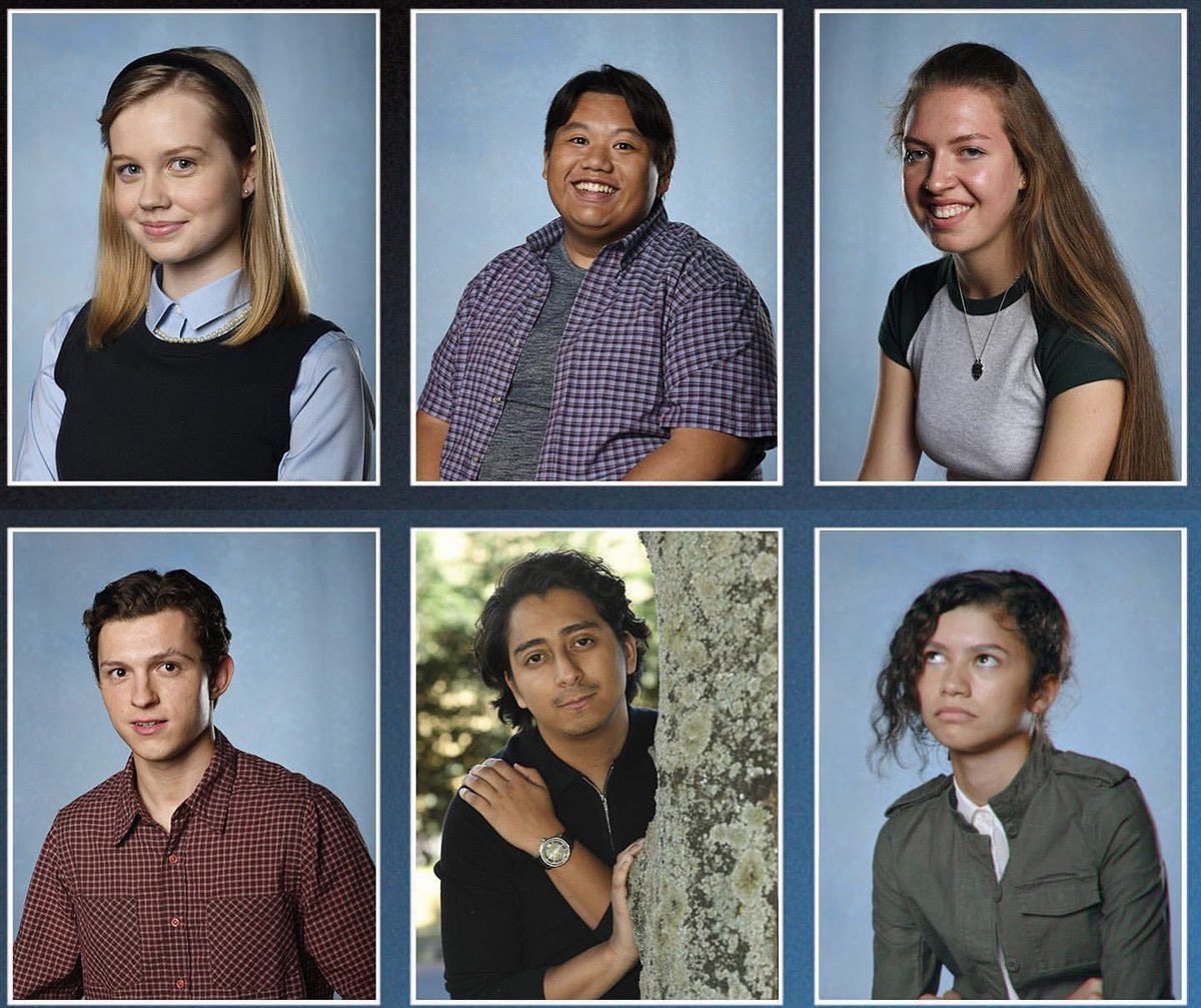 ReddCinema's tweet photo. From the yearbook of Midtown High in Spider-Man: Far From Home https://t.co/JMF8lD39XA