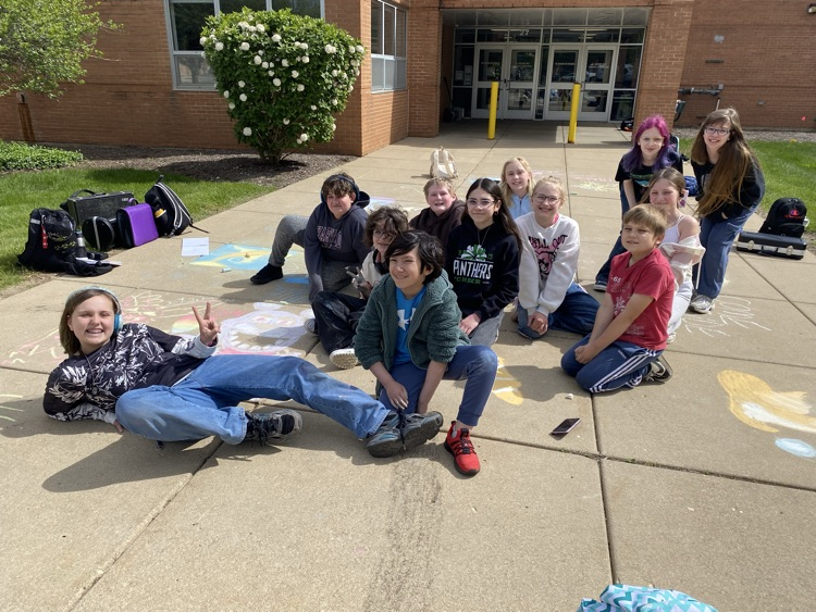 PrairieGrove46's tweet photo. Art Club welcomes everyone to Fine Arts Night. Tonight at 5-6:30.  Come see all the fabulous student work and watch the stop motion short films. https://t.co/D97hiSSrku