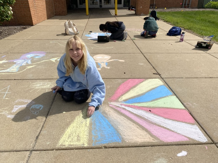PrairieGrove46's tweet photo. Art Club welcomes everyone to Fine Arts Night. Tonight at 5-6:30.  Come see all the fabulous student work and watch the stop motion short films. https://t.co/D97hiSSrku