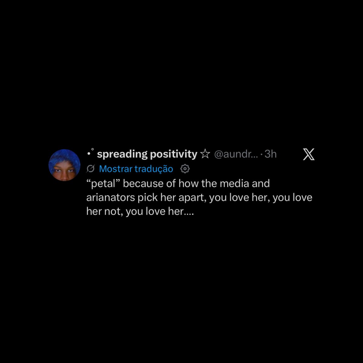 Info Ariana tweet media