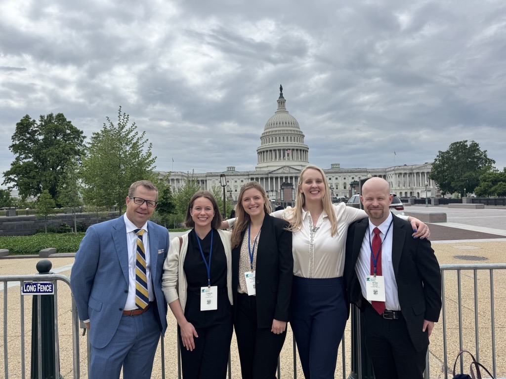 CAMCEMedIAM's tweet photo. Connor McKay, DO, a Vandalia Health CAMC Emergency Medicine resident, recently represented our program at the American College of Emergency Physicians Leadership &amp; Advocacy Conference in Washington, D.C., alongside other West Virginia ACEP members. https://t.co/rmQhzKjHcH