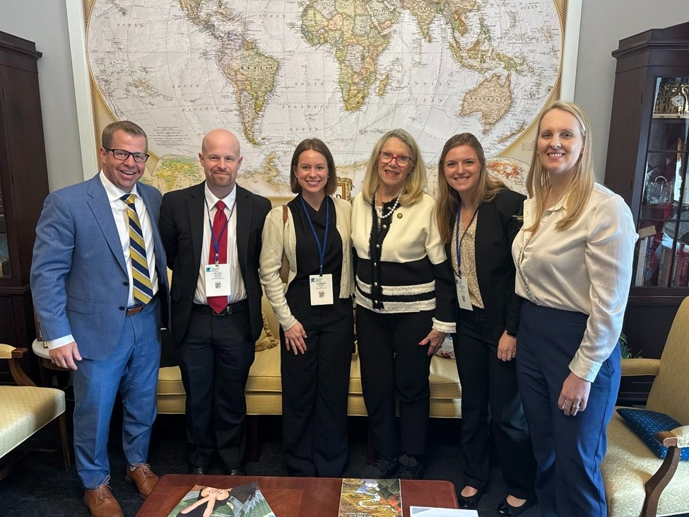 CAMCEMedIAM's tweet photo. Connor McKay, DO, a Vandalia Health CAMC Emergency Medicine resident, recently represented our program at the American College of Emergency Physicians Leadership &amp; Advocacy Conference in Washington, D.C., alongside other West Virginia ACEP members. https://t.co/rmQhzKjHcH