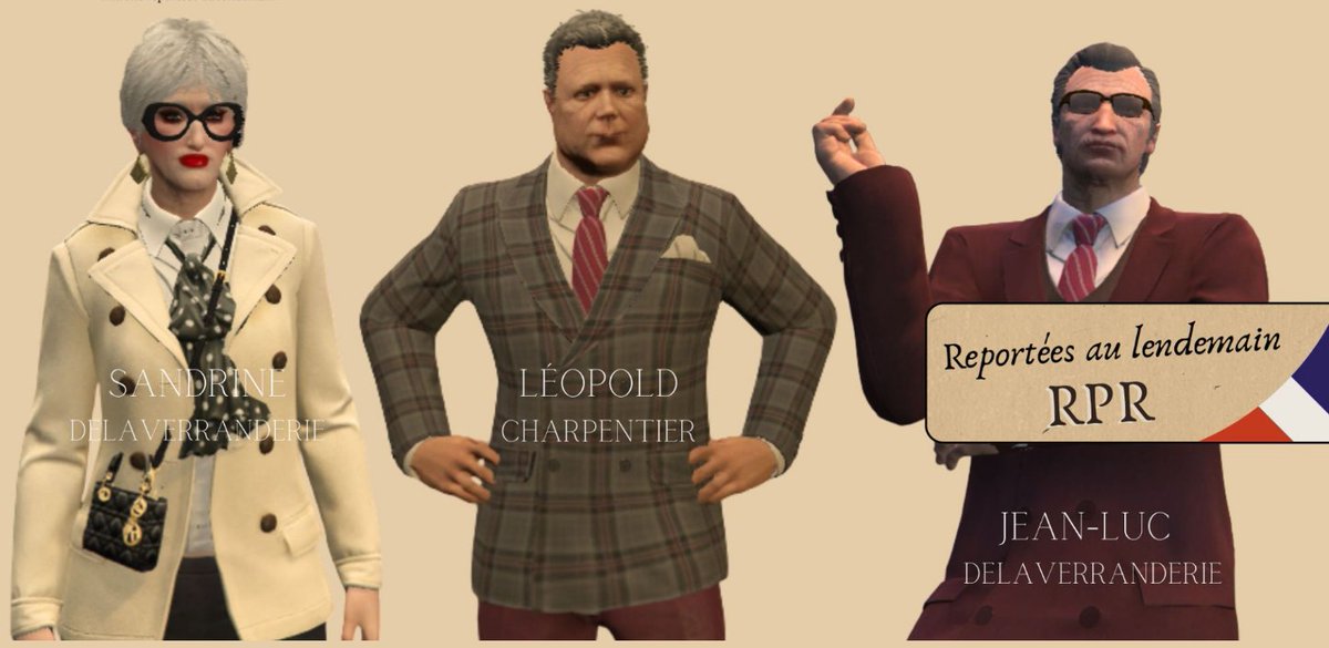 C'est parti pour GTA RP Paris avec le personnage de Jean-Luc Delaverranderie Avocat. Le barreau qu'il vous faut ! à toute sur twitch.tv/alexgamingcrew