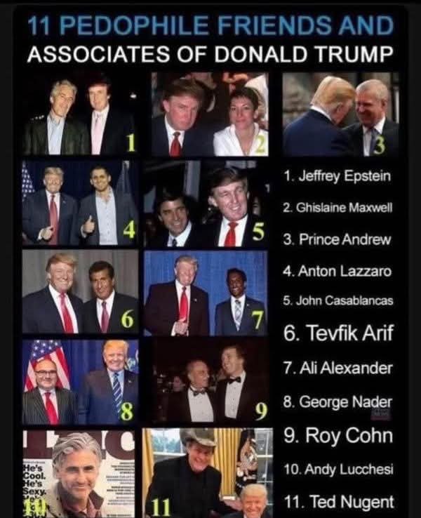 penjaminj420's tweet photo. @mmmike917 @BackyardBlvd_ @IamtheLiquor88 @ScottPresler @americansublime How many pedophiles is it acceptable for a president to have their picture taken with?

Obama had a scandal because he ordered a burger with mustard but Trump is mentioned 38k times in Epstein files &amp; takes pictures with pedos and that’s acceptable?

Crazy gop double standards https://t.co/ULIeY2QIx8