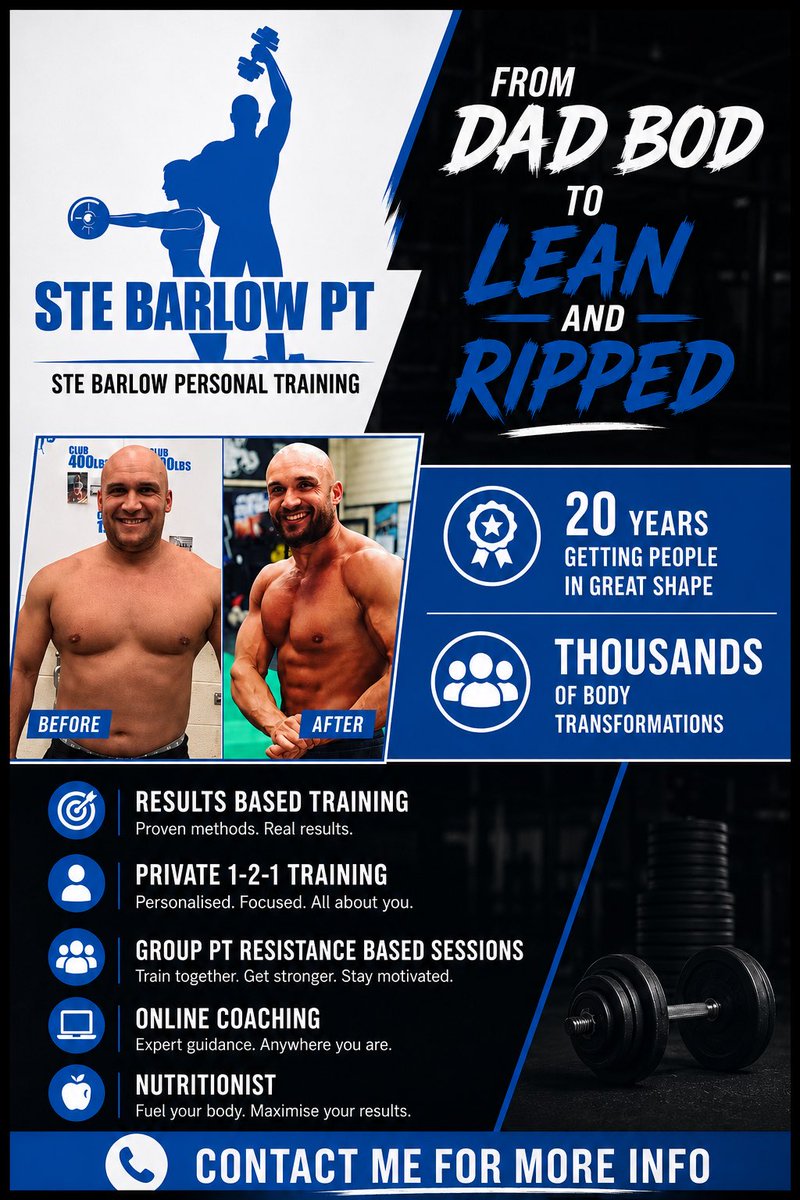 PTstudioWigan's tweet photo. Need help getting in shape for the summer??? Drop me a message for more info #stebarlowpt #personaltrainerwigan #wiganpersonaltrainer #wigan #wiganpt https://t.co/mrnzzSqu21