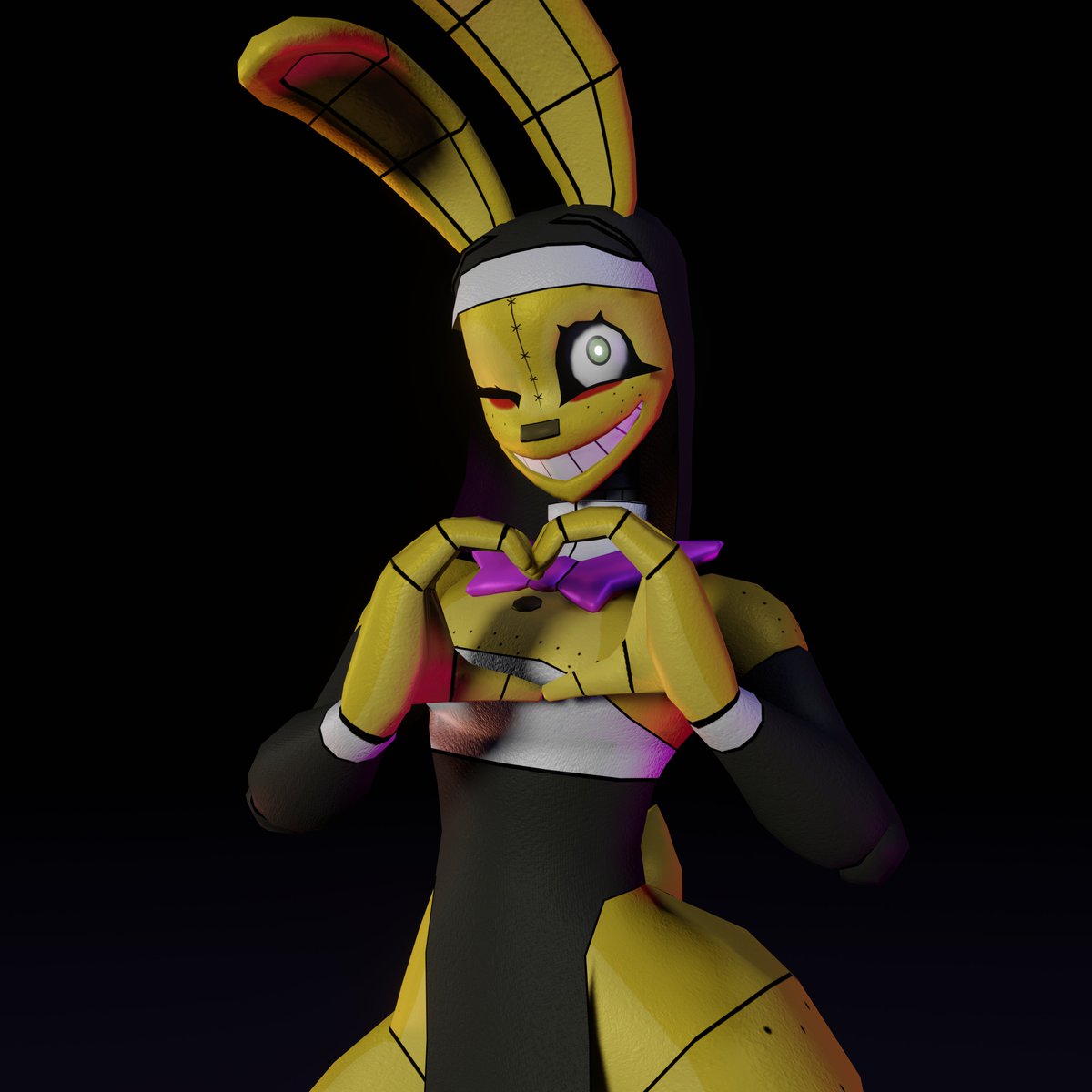 More Nun Spring-Bonnie renders 🦡
#FNAF