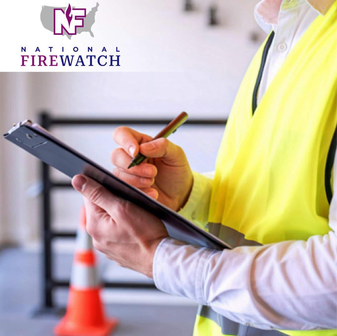 NatlFirewatch's tweet photo. Fire watch documentation can make or break a compliance inspection. 🚧🔥
https://t.co/6r6Ev1QF7W
#FireWatch #ConstructionSafety #NFPA #FireSafety #FacilityManagement https://t.co/JyfiVXBZOP