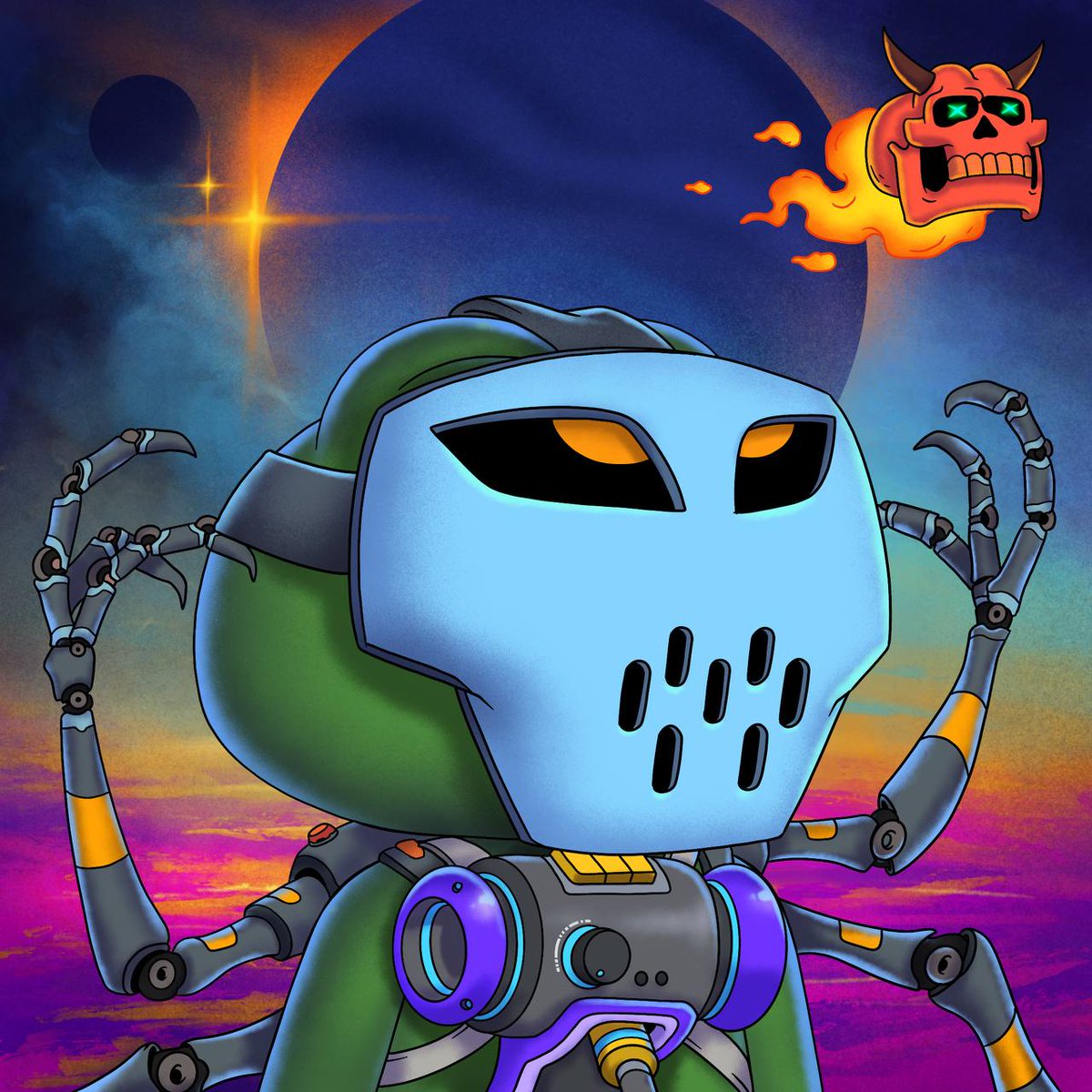 Some Pepe Explorers are hunters hiding their faces, scarred by decades of galactic battles.

Explore • Expand • Evolve 🐸🤖🦾🌌🪐

opensea.io/collection/pep…

<a href="/PepeExplorers/">PEPE EXPLORERS</a>