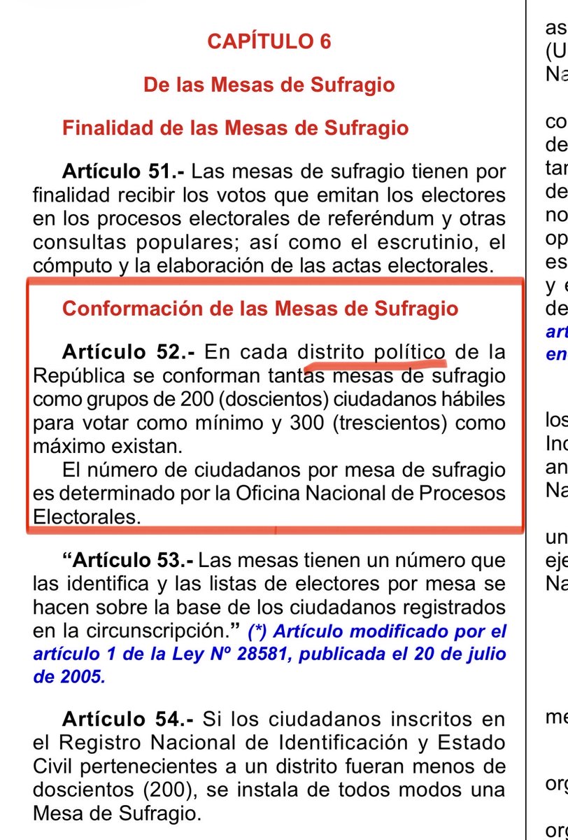 wilbermedinab's tweet photo. @ONPE_oficial #NoMientan el art 1 de la ley 28440 y arts 37, 52 ni 201 de la Ley Orgánica de Elecciones, NO los autoriza a Uds a crear mesas de sufragio para #EleccionesGenerales en los #CentrosPoblados, para conservar la cadena de custodia del kit electoral…. 👀👇 https://t.co/wQ6hC7tjHJ