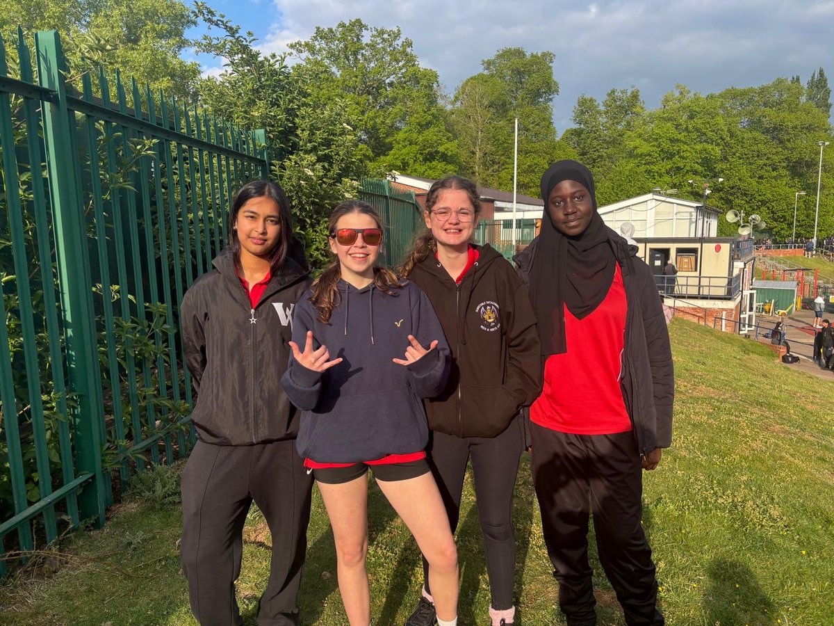 IcknieldPE's tweet photo. Our year 10 and 11 students competed tonight in the intermediate athletics cup and did fantastically well. Massive congratulations to our 3 students who qualified for the county athletics competition next month! Well done Mansourah, Caitlyn and Maria 👏 🥇 🥈 #schoolathletics https://t.co/8GkRpCUCXf