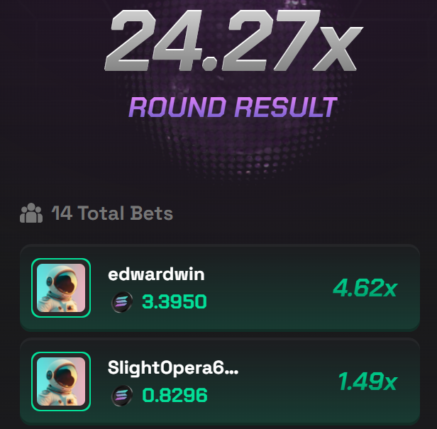 Demaux's tweet photo. 3.39 $SOL (4.62x) win on Crash! 🤯

I love https://t.co/ZSWmUHC8PR 🟢

4 SOL Weekly Giveaway LB (Check pinned)

RT, Like and drop your address for a surprise. https://t.co/JRhqiPiHAp