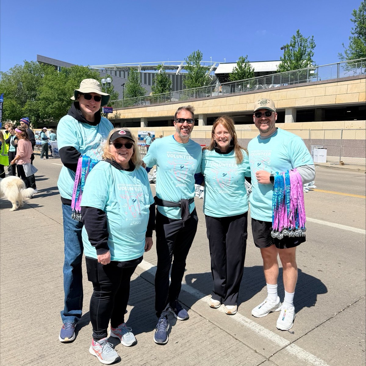 CintasCorp's tweet photo. Support looks different for everyone, but it always matters.

Proud to have our Cintas team volunteering at @RunFlyingPig and supporting PigAbilities, a race that celebrates athletes of all abilities.

It’s all about teamwork, perseverance and being there when it counts. https://t.co/uHAxn7zN16