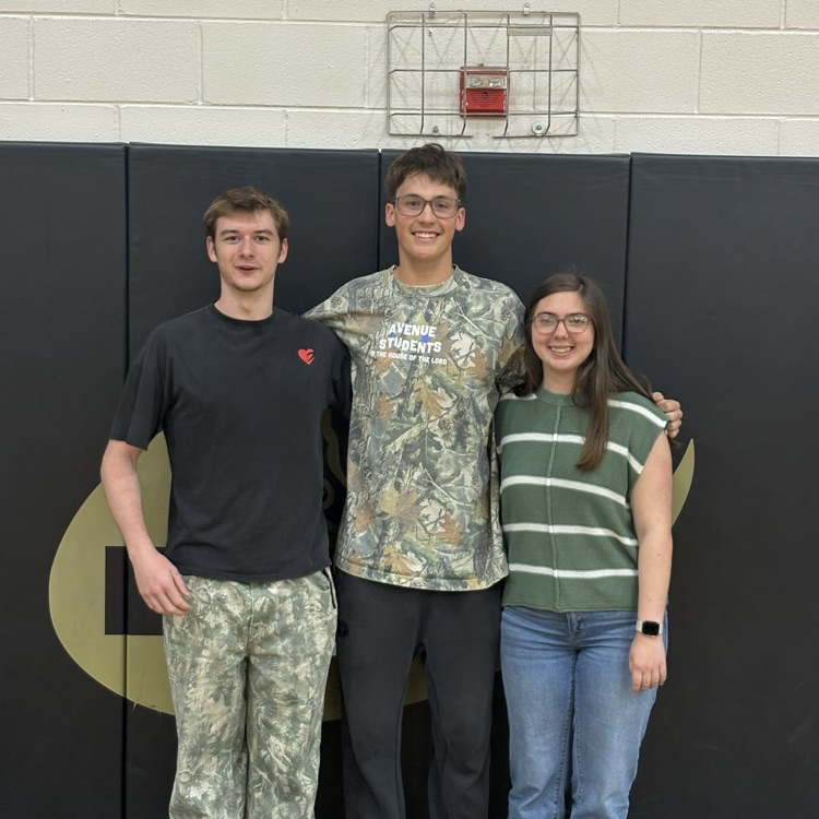 palmer_hs's tweet photo. Good luck to Chase Lowery, Owen Brown, and Kaitlin McElhaney as they will compete in the State Solo and Ensemble competition in Austin on May 25th! https://t.co/vBSZ3CT145