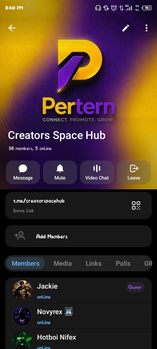 PETERJACK19594's tweet photo. “Join the Pertern community 🟣
A space for creators, Web3 discussions, content growth, insights, networking, and future campaigns. Building with early creators while we prepare for our first official campaign 💜”
👇👇👇👇
https://t.co/xbySLb3QRv https://t.co/HeJMspY8Xa