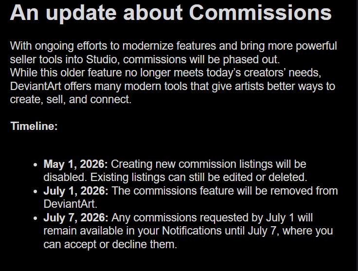 archangemon1's tweet photo. So wait, straight forwards commissions no longer meets todays creators needs?! since fucking when?! https://t.co/LeniGhCYYP