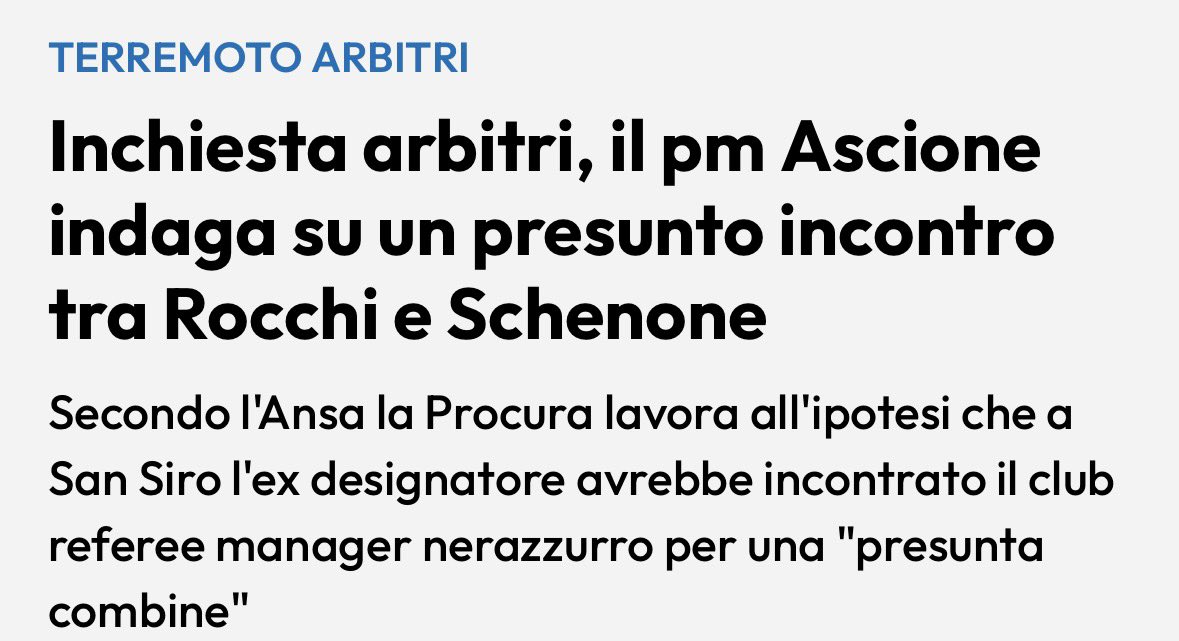 Diffondete! Stanno cercando di parlarne il meno possibile! Fate girare tutti!!!
Non dimenticate cosa ci hanno fatto con calciopoli!!!
<a href="/andreaabodi/">Andrea Abodi</a> <a href="/SerieA/">Lega Serie A</a> <a href="/FIGC/">FIGC</a>