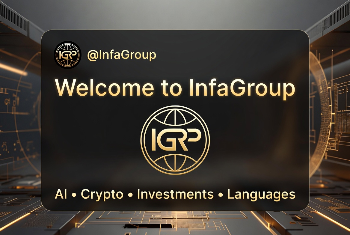 InfaGrp's tweet photo. 🚀 Welcome to InfaGroup!

Practical academy for:
• AI Tools
• Crypto &amp; Investments
• Languages (German &amp; English)

Real skills. Real results.

https://t.co/EQyoM7QslE https://t.co/69pjtDGIjK